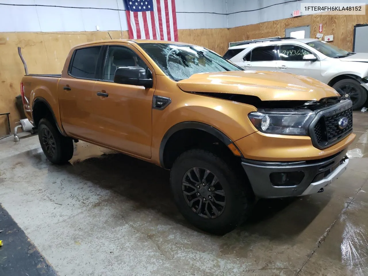 2019 Ford Ranger Xl VIN: 1FTER4FH6KLA48152 Lot: 73733914