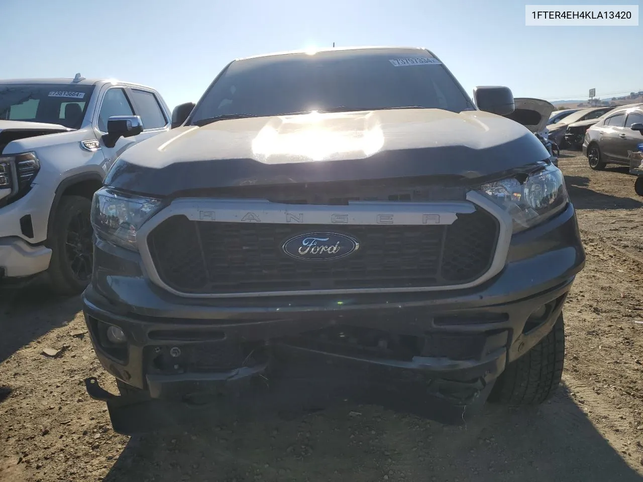 2019 Ford Ranger Xl VIN: 1FTER4EH4KLA13420 Lot: 73797334