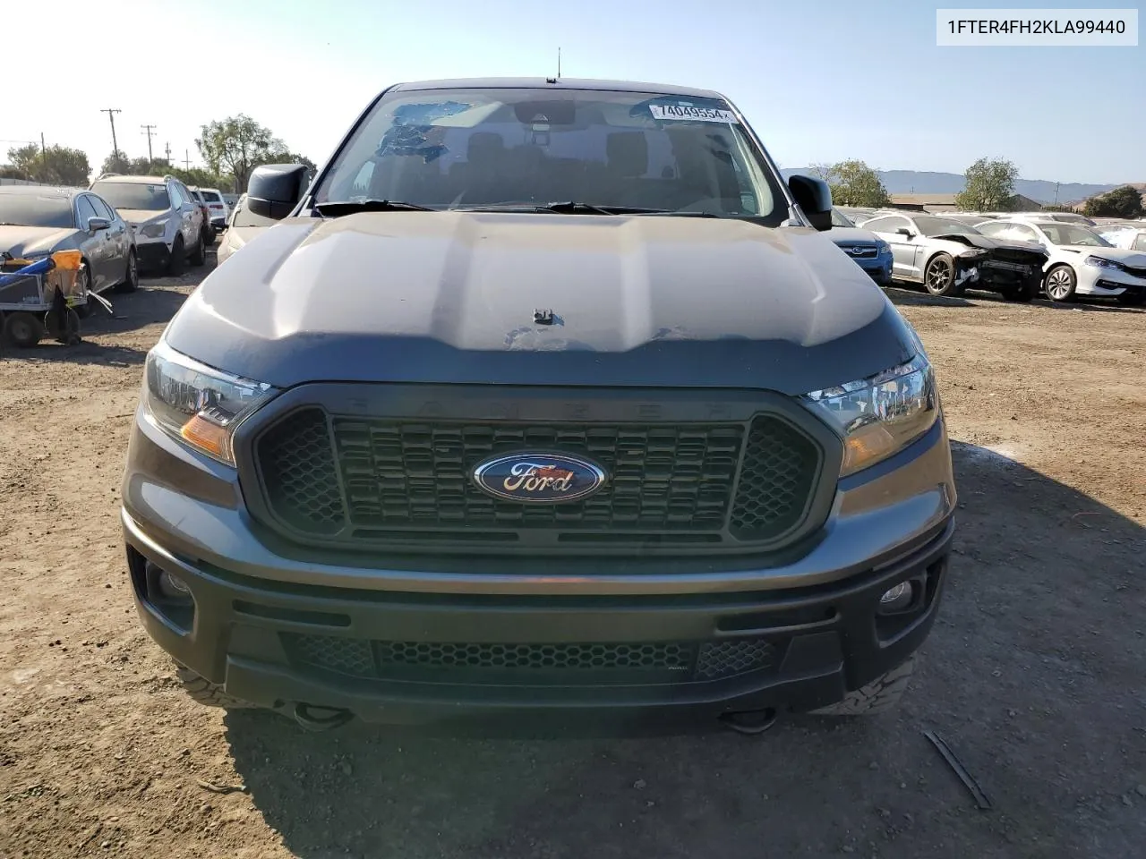 2019 Ford Ranger Xl VIN: 1FTER4FH2KLA99440 Lot: 74049554