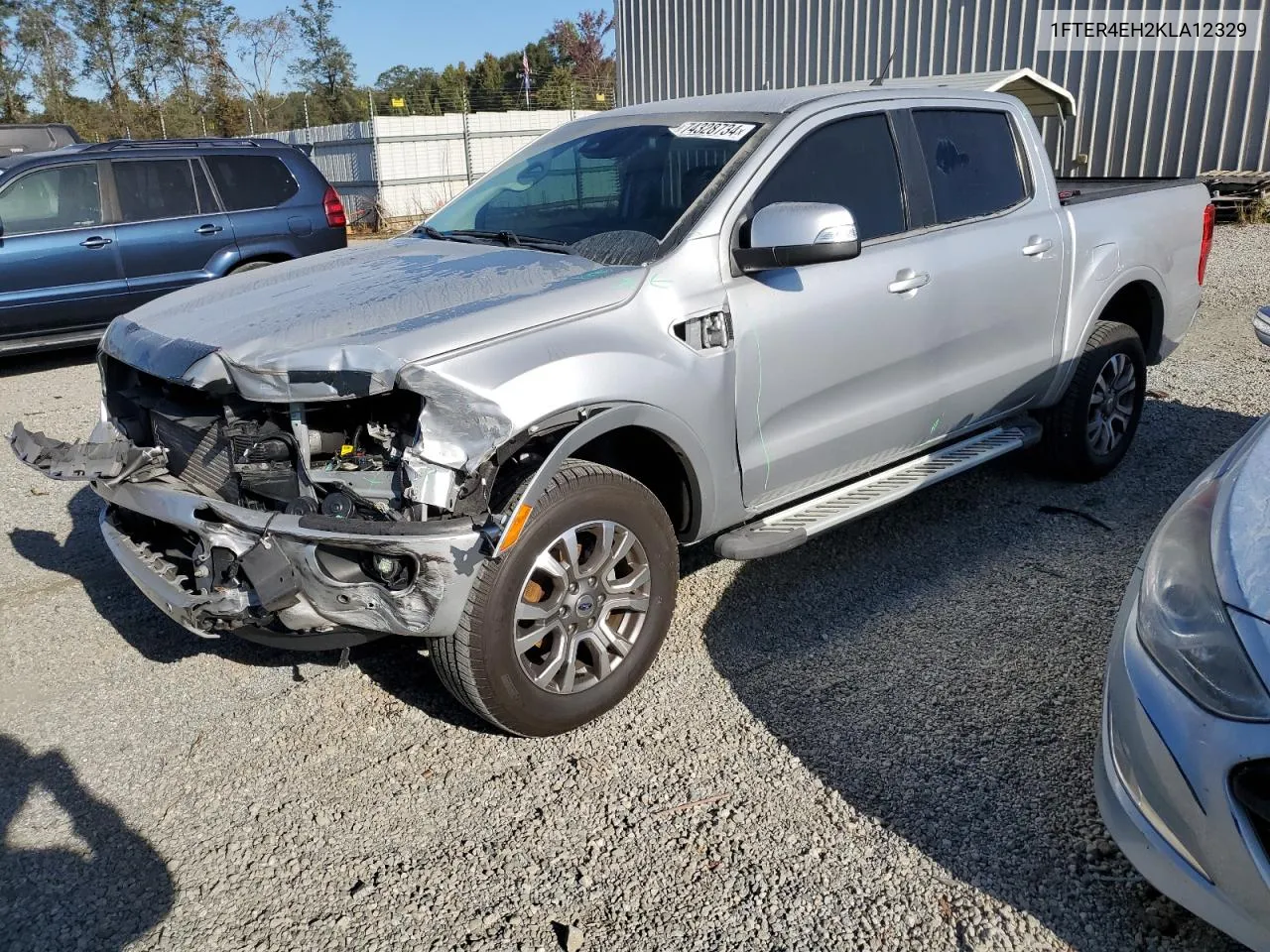 2019 Ford Ranger Xl VIN: 1FTER4EH2KLA12329 Lot: 74328734