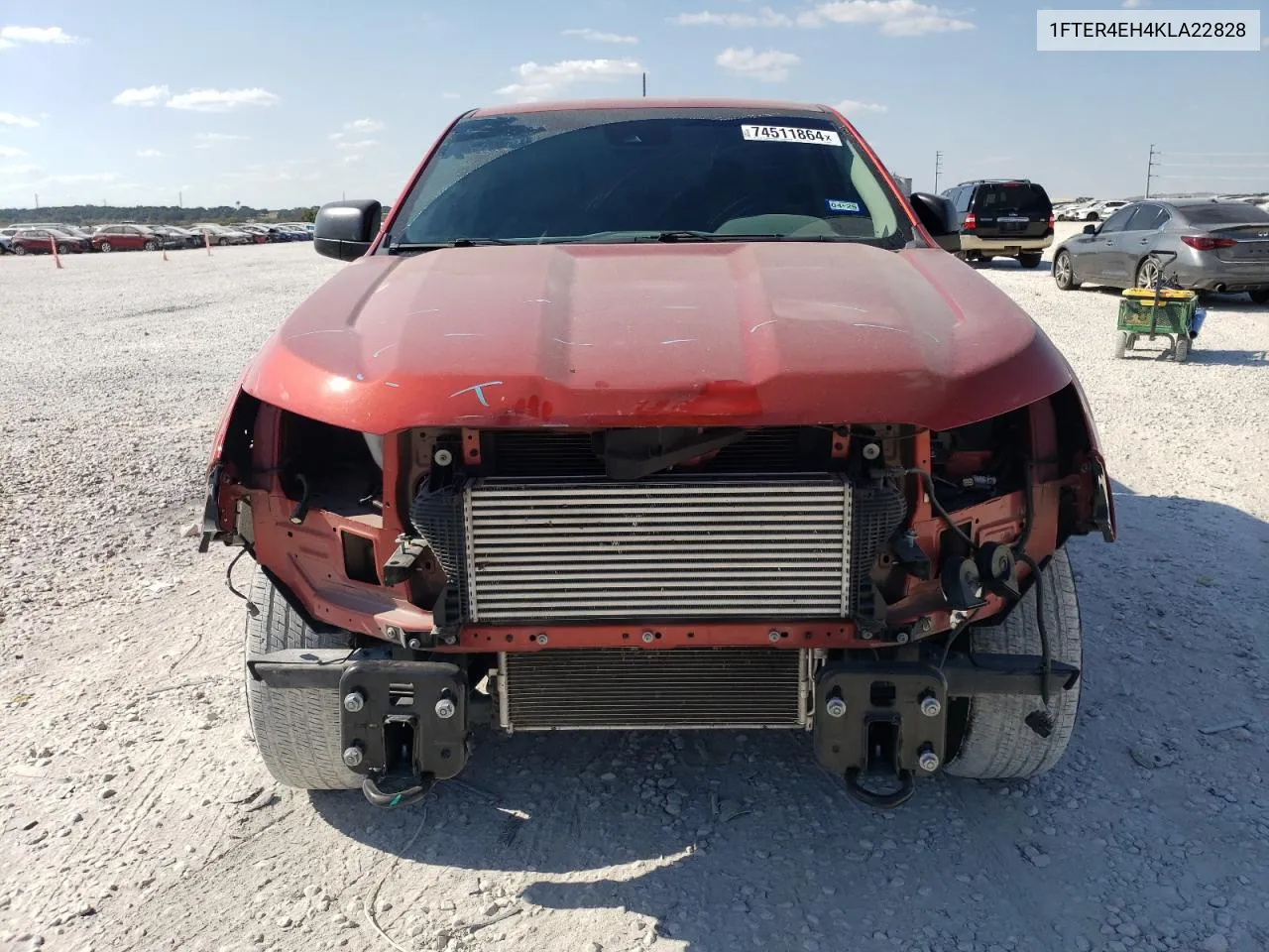 2019 Ford Ranger Xl VIN: 1FTER4EH4KLA22828 Lot: 74511864