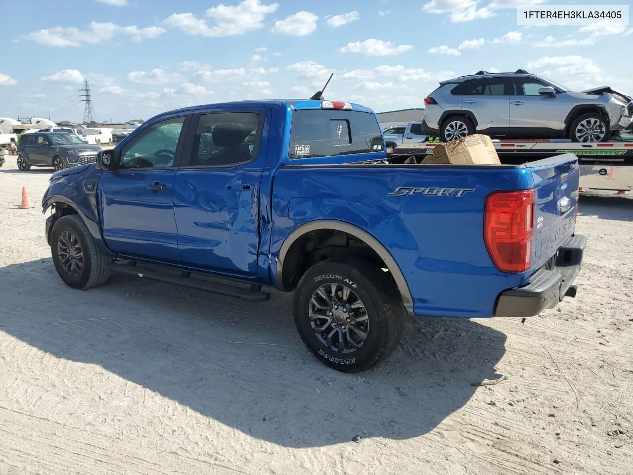 2019 Ford Ranger Xl VIN: 1FTER4EH3KLA34405 Lot: 74568764