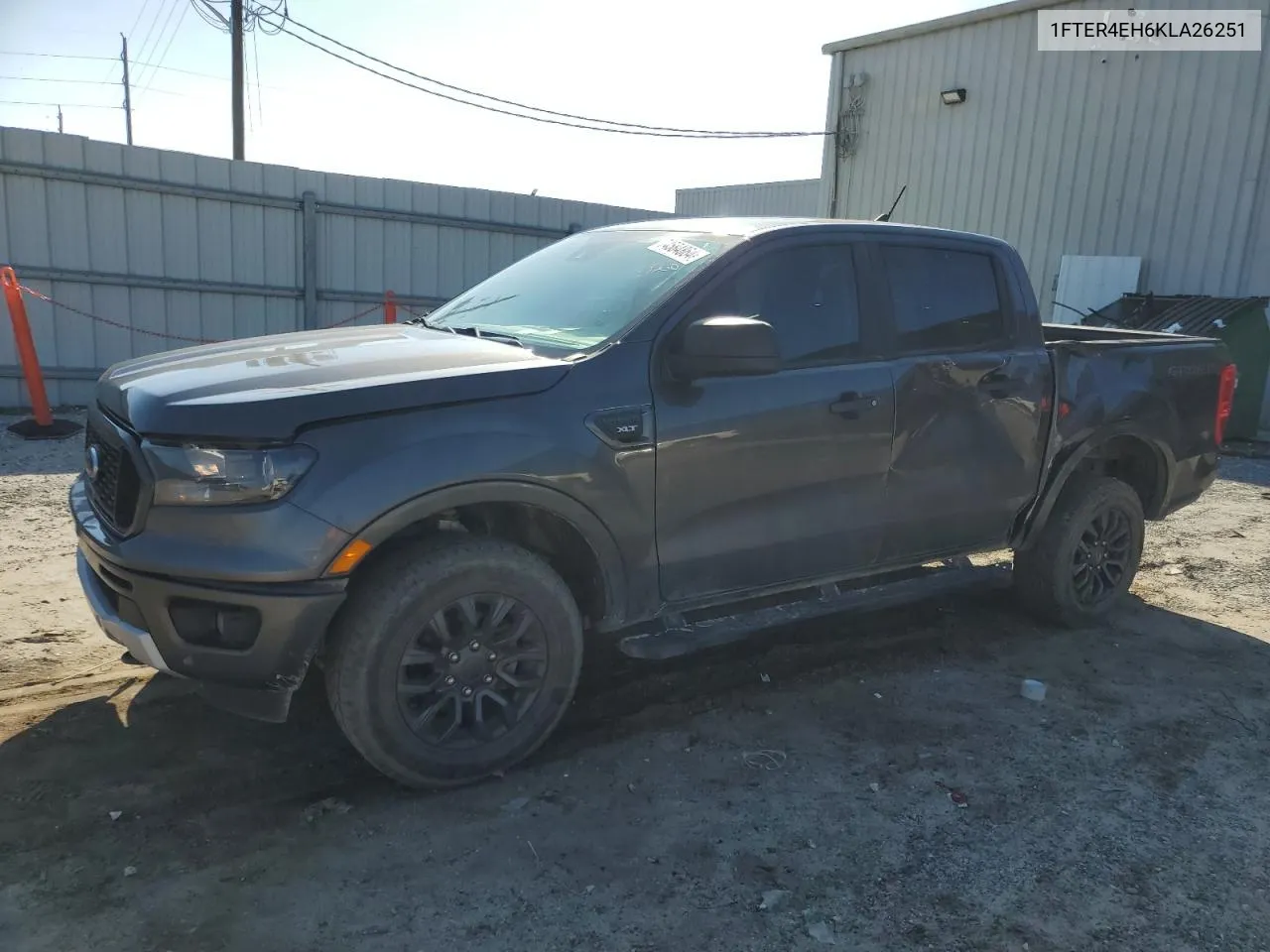 2019 Ford Ranger Xl VIN: 1FTER4EH6KLA26251 Lot: 74584864