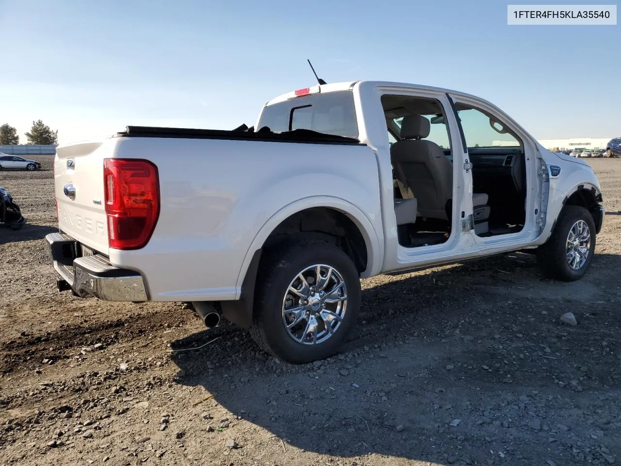 2019 Ford Ranger Xl VIN: 1FTER4FH5KLA35540 Lot: 74588054