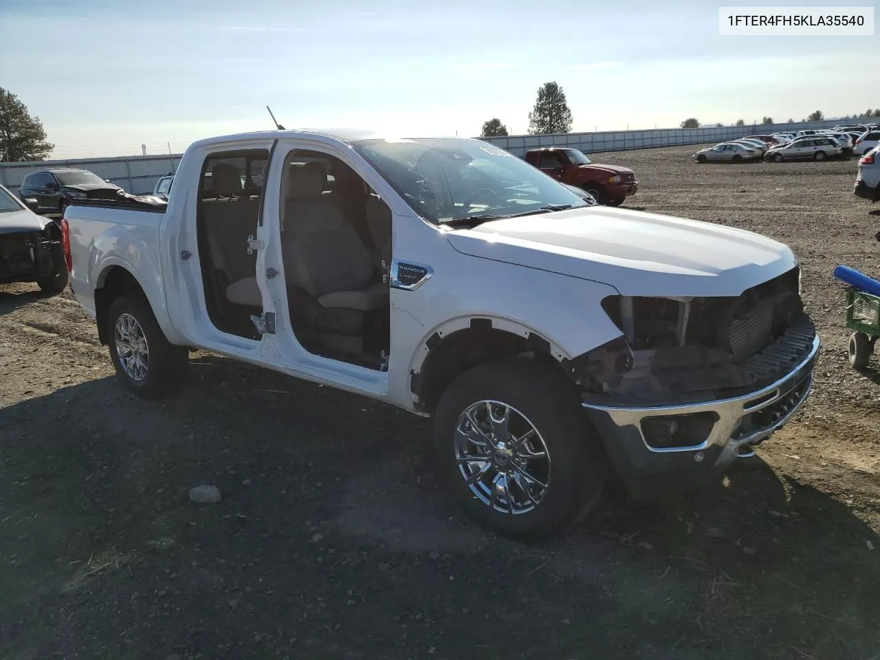 2019 Ford Ranger Xl VIN: 1FTER4FH5KLA35540 Lot: 74588054