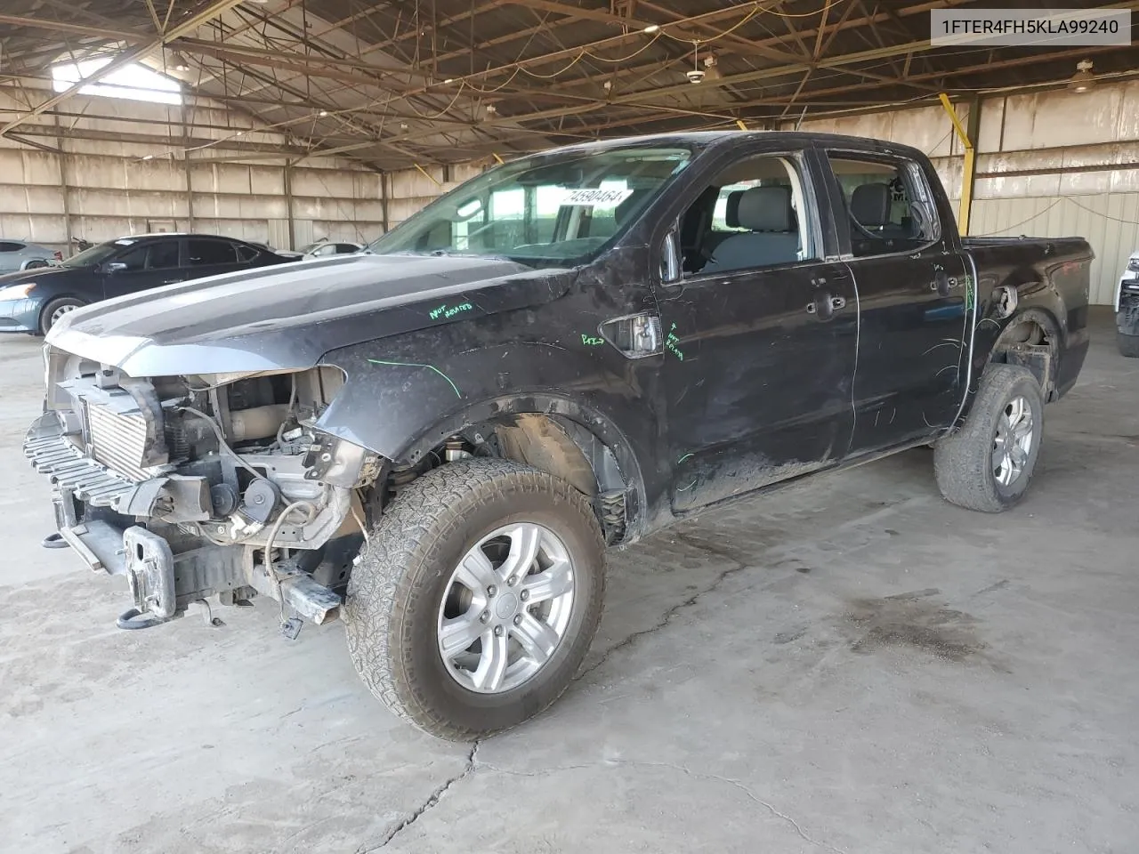 2019 Ford Ranger Xl VIN: 1FTER4FH5KLA99240 Lot: 74590464