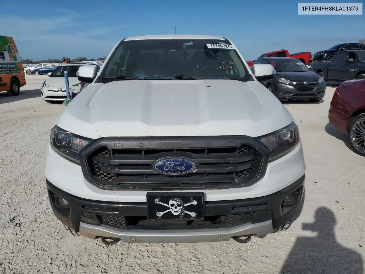 2019 Ford Ranger Xl VIN: 1FTER4FH8KLA01379 Lot: 74740924