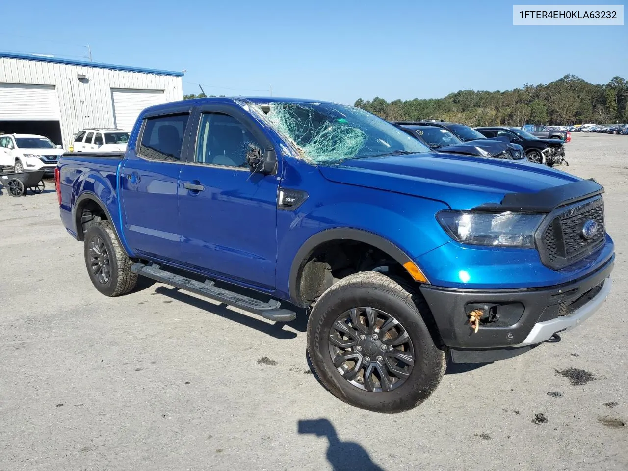 2019 Ford Ranger Xl VIN: 1FTER4EH0KLA63232 Lot: 74787334