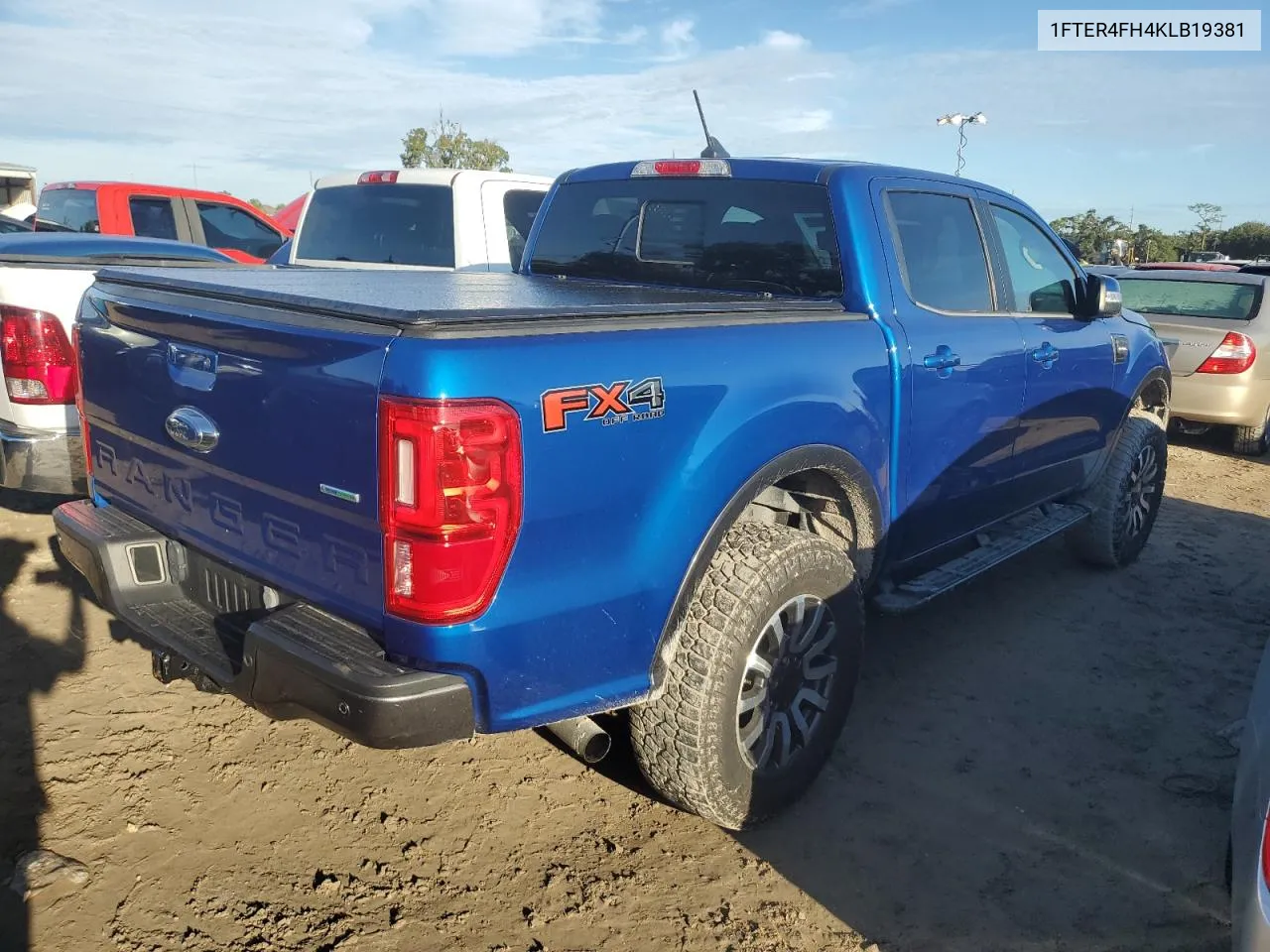 2019 Ford Ranger Xl VIN: 1FTER4FH4KLB19381 Lot: 74917424