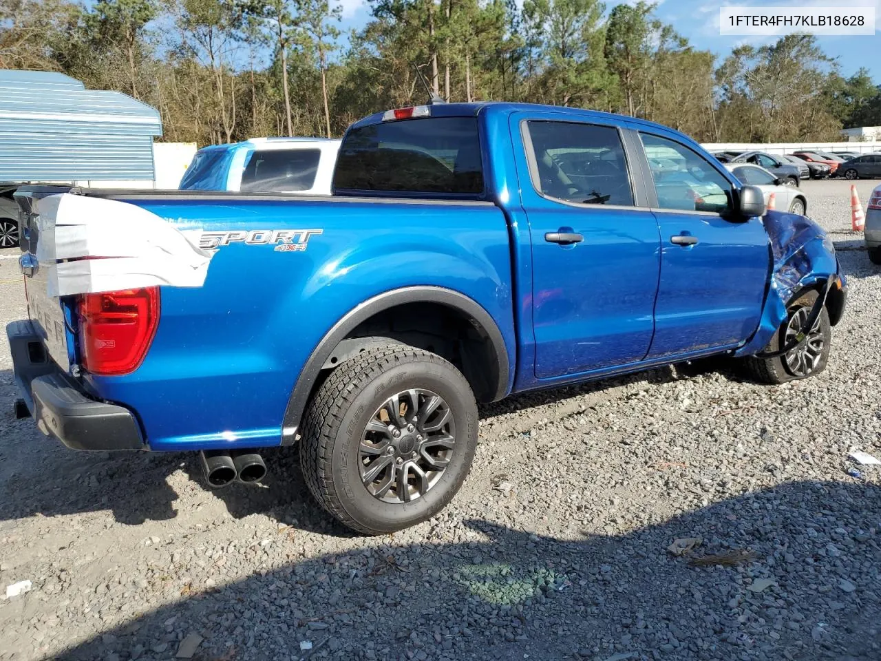 2019 Ford Ranger Xl VIN: 1FTER4FH7KLB18628 Lot: 75139274