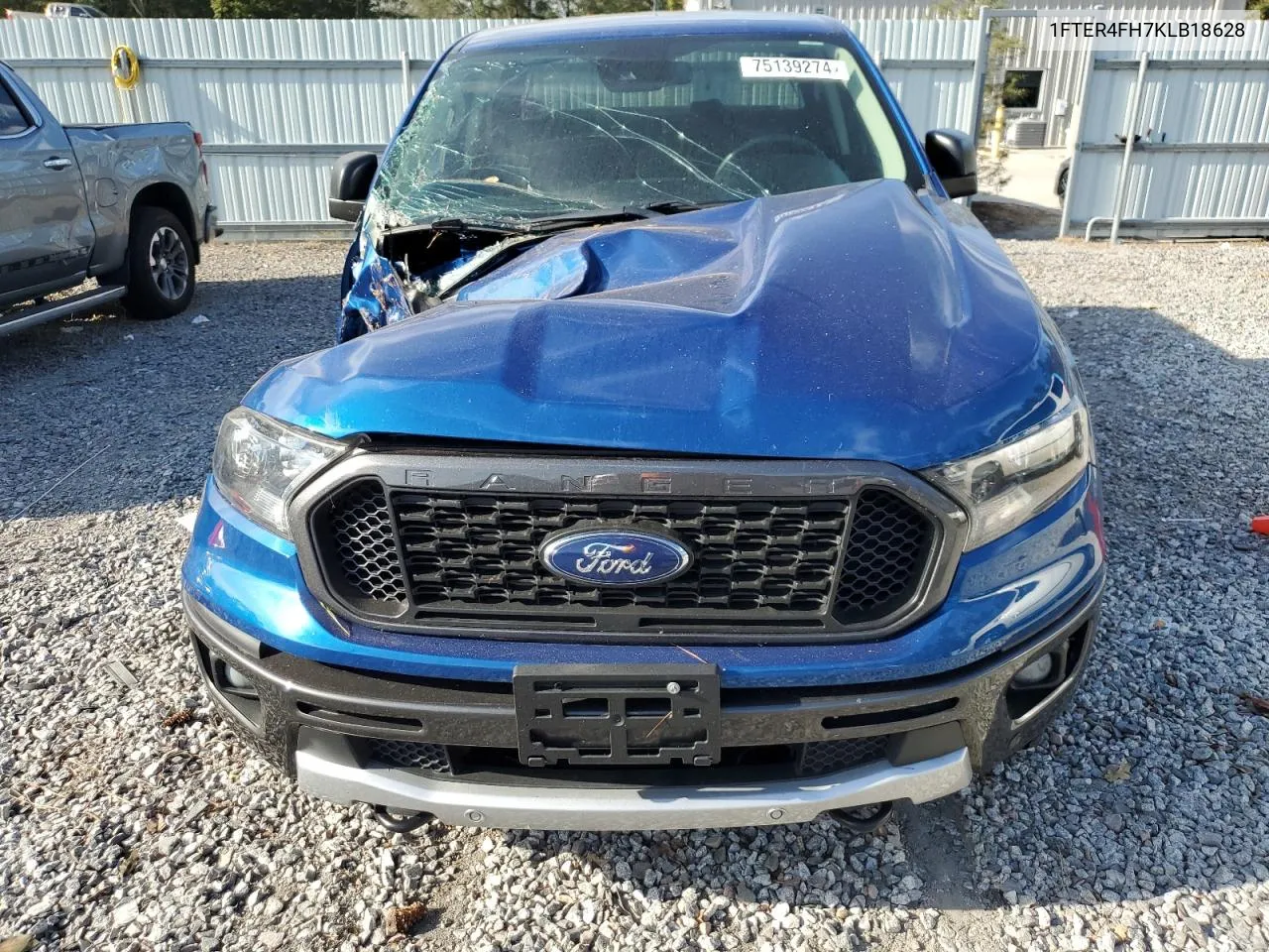 2019 Ford Ranger Xl VIN: 1FTER4FH7KLB18628 Lot: 75139274