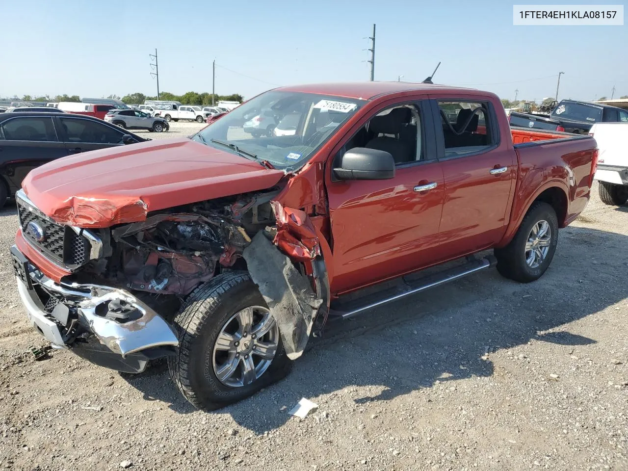 2019 Ford Ranger Xl VIN: 1FTER4EH1KLA08157 Lot: 75180554