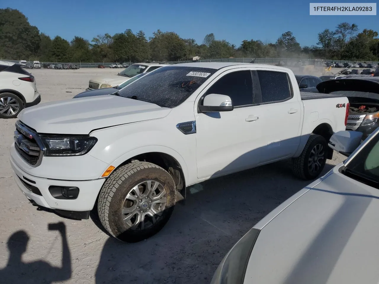 2019 Ford Ranger Xl VIN: 1FTER4FH2KLA09283 Lot: 75307624