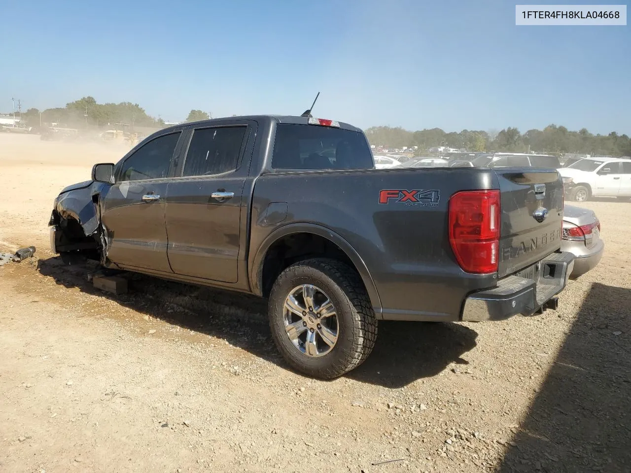 2019 Ford Ranger Xl VIN: 1FTER4FH8KLA04668 Lot: 75610734