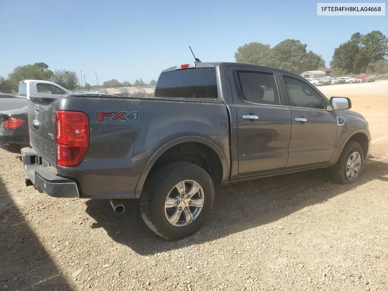 2019 Ford Ranger Xl VIN: 1FTER4FH8KLA04668 Lot: 75610734