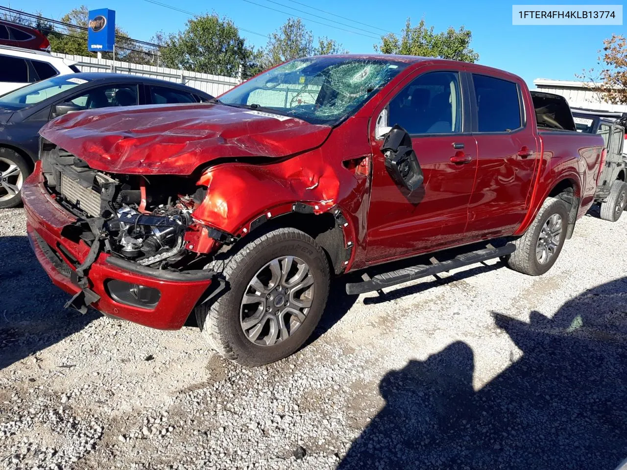 2019 Ford Ranger Xl VIN: 1FTER4FH4KLB13774 Lot: 75699024