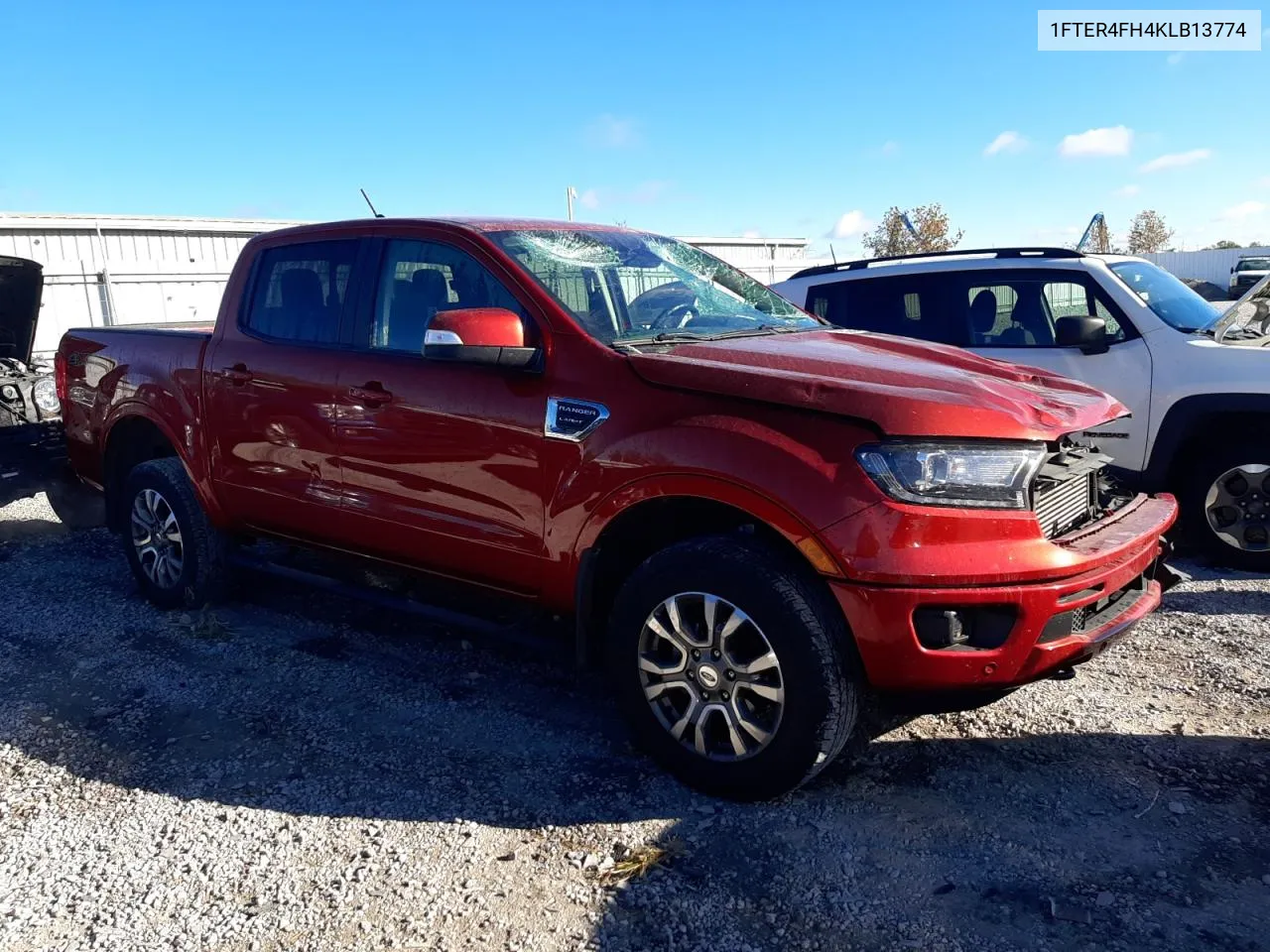 2019 Ford Ranger Xl VIN: 1FTER4FH4KLB13774 Lot: 75699024