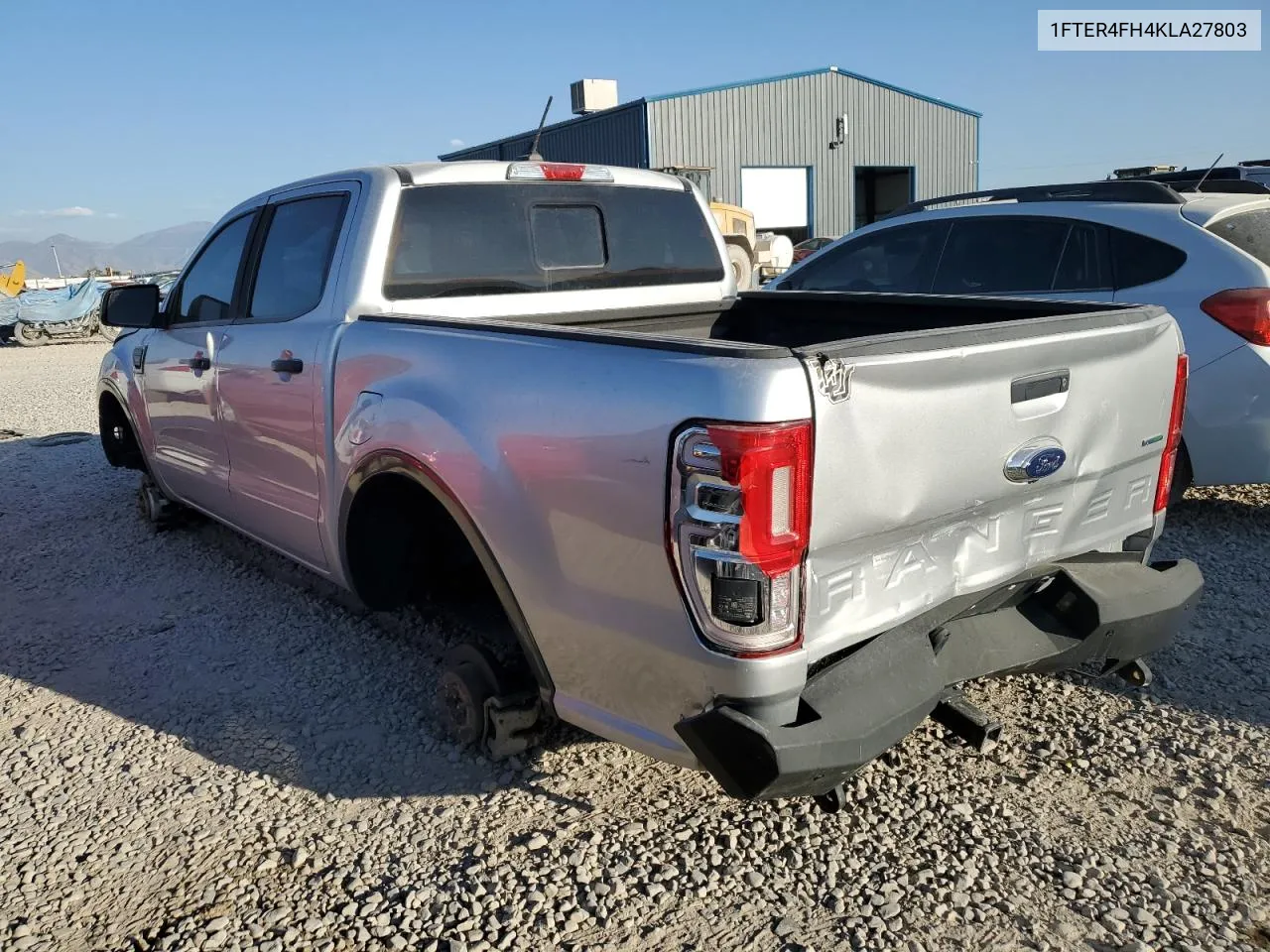 2019 Ford Ranger Xl VIN: 1FTER4FH4KLA27803 Lot: 75713904