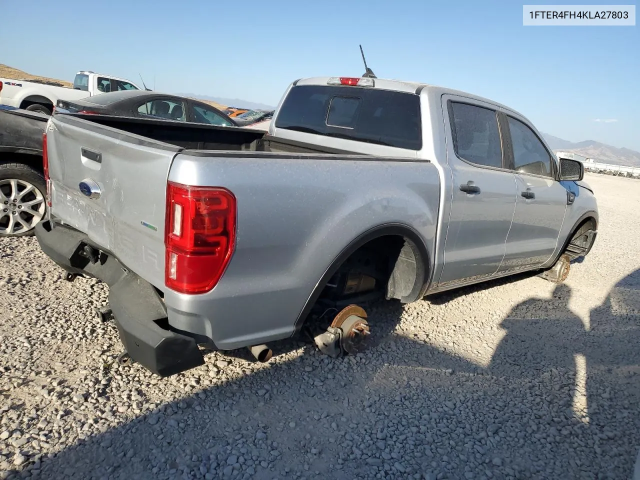 2019 Ford Ranger Xl VIN: 1FTER4FH4KLA27803 Lot: 75713904