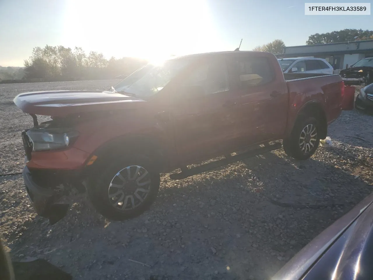 2019 Ford Ranger Xl VIN: 1FTER4FH3KLA33589 Lot: 76328414