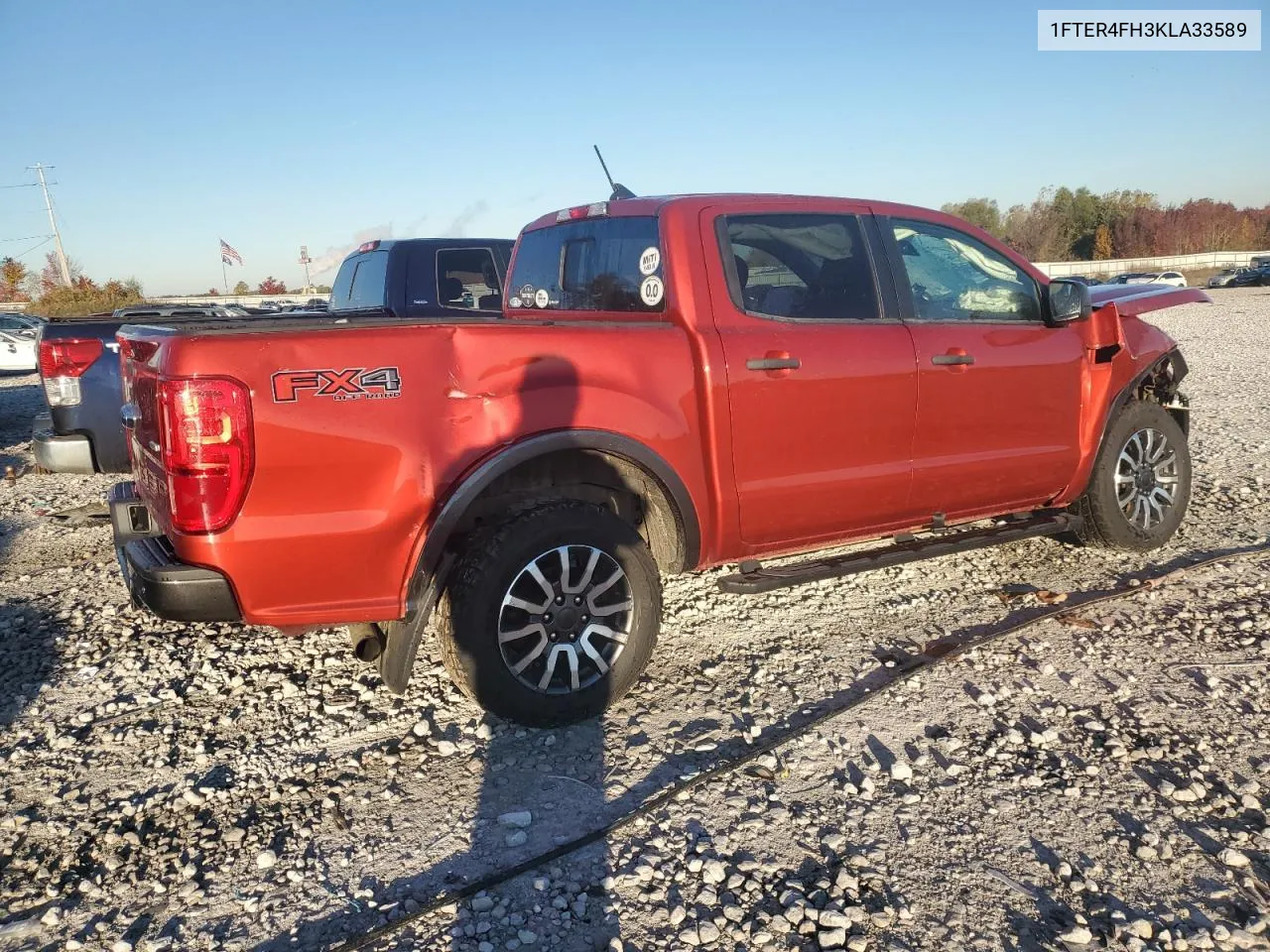 2019 Ford Ranger Xl VIN: 1FTER4FH3KLA33589 Lot: 76328414