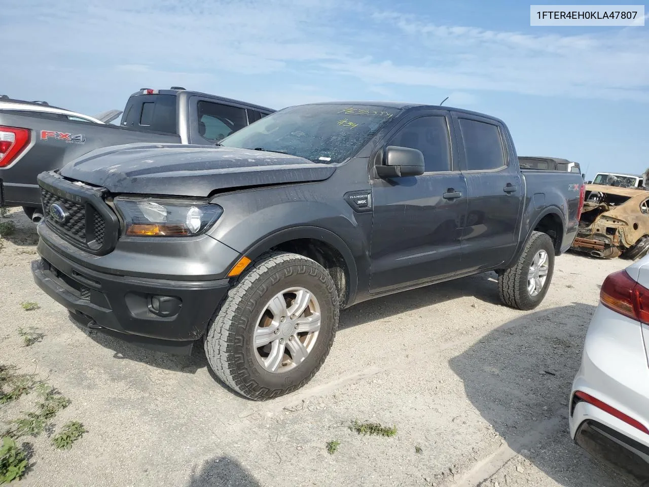 2019 Ford Ranger Xl VIN: 1FTER4EH0KLA47807 Lot: 76383004