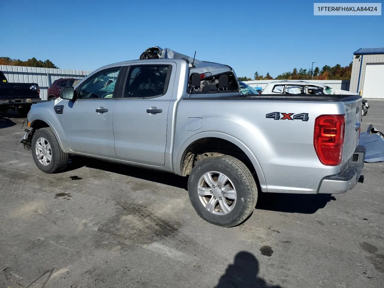 2019 Ford Ranger Xl VIN: 1FTER4FH6KLA84424 Lot: 76385604