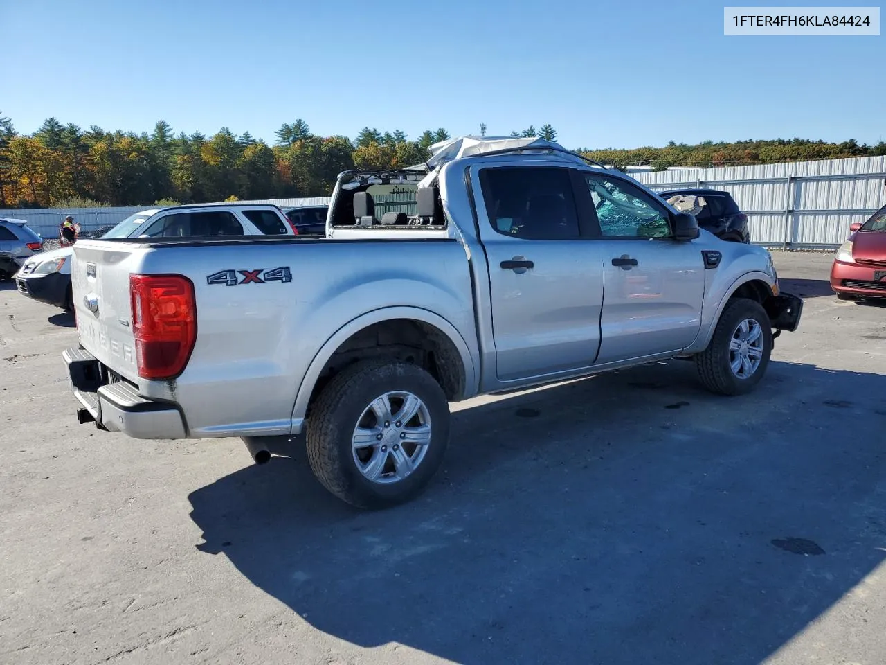 2019 Ford Ranger Xl VIN: 1FTER4FH6KLA84424 Lot: 76385604