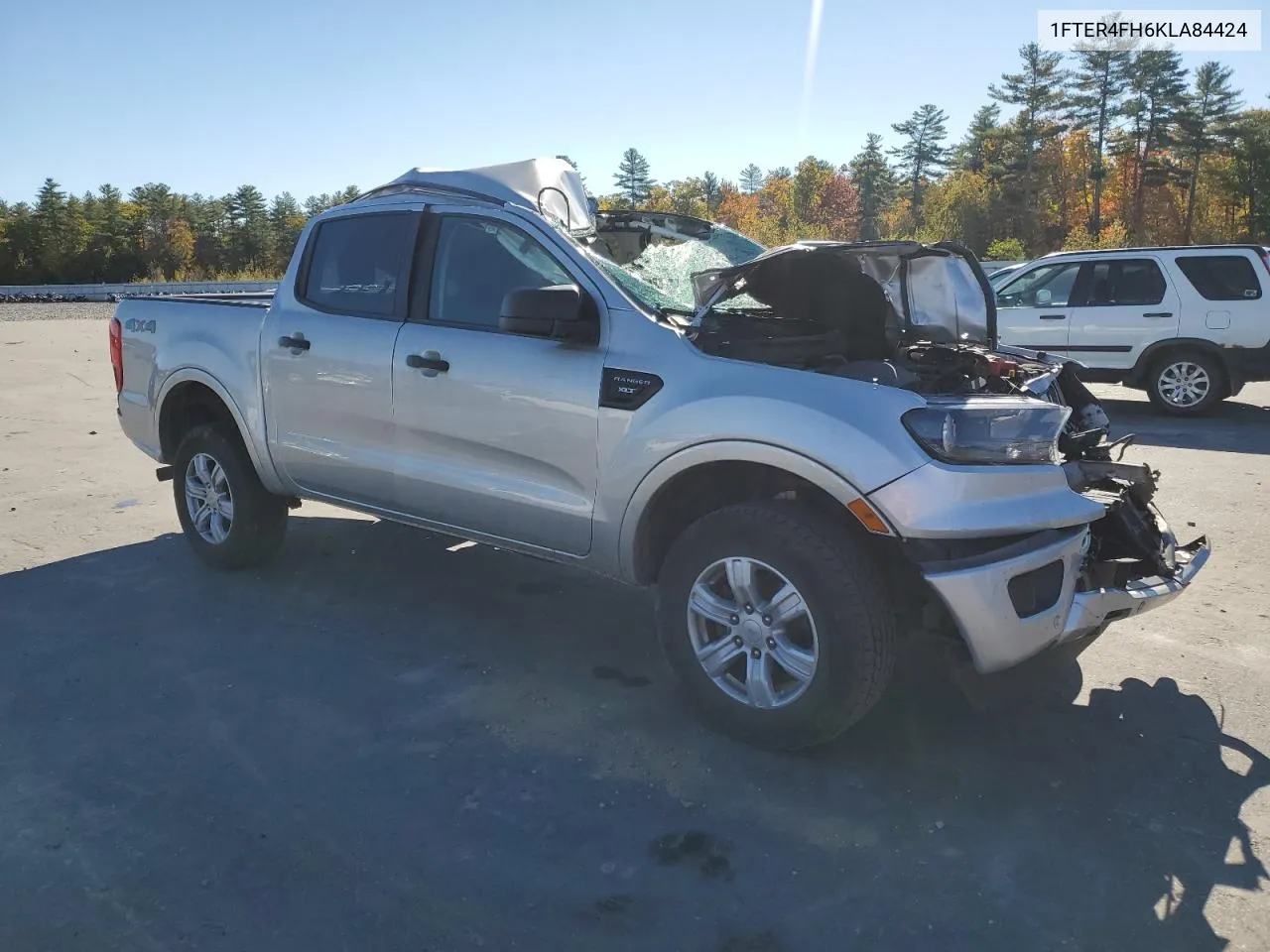 2019 Ford Ranger Xl VIN: 1FTER4FH6KLA84424 Lot: 76385604