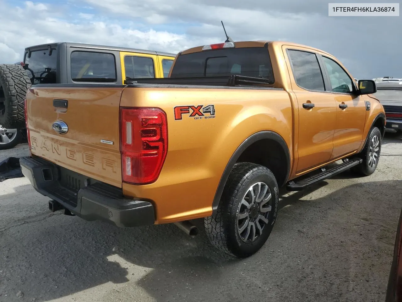 2019 Ford Ranger Xl VIN: 1FTER4FH6KLA36874 Lot: 76496444