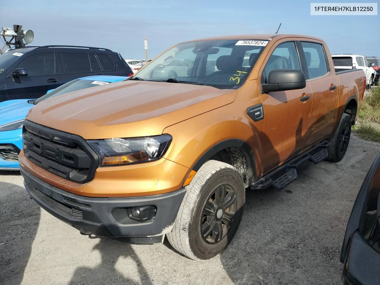 2019 Ford Ranger Xl VIN: 1FTER4EH7KLB12250 Lot: 76537824