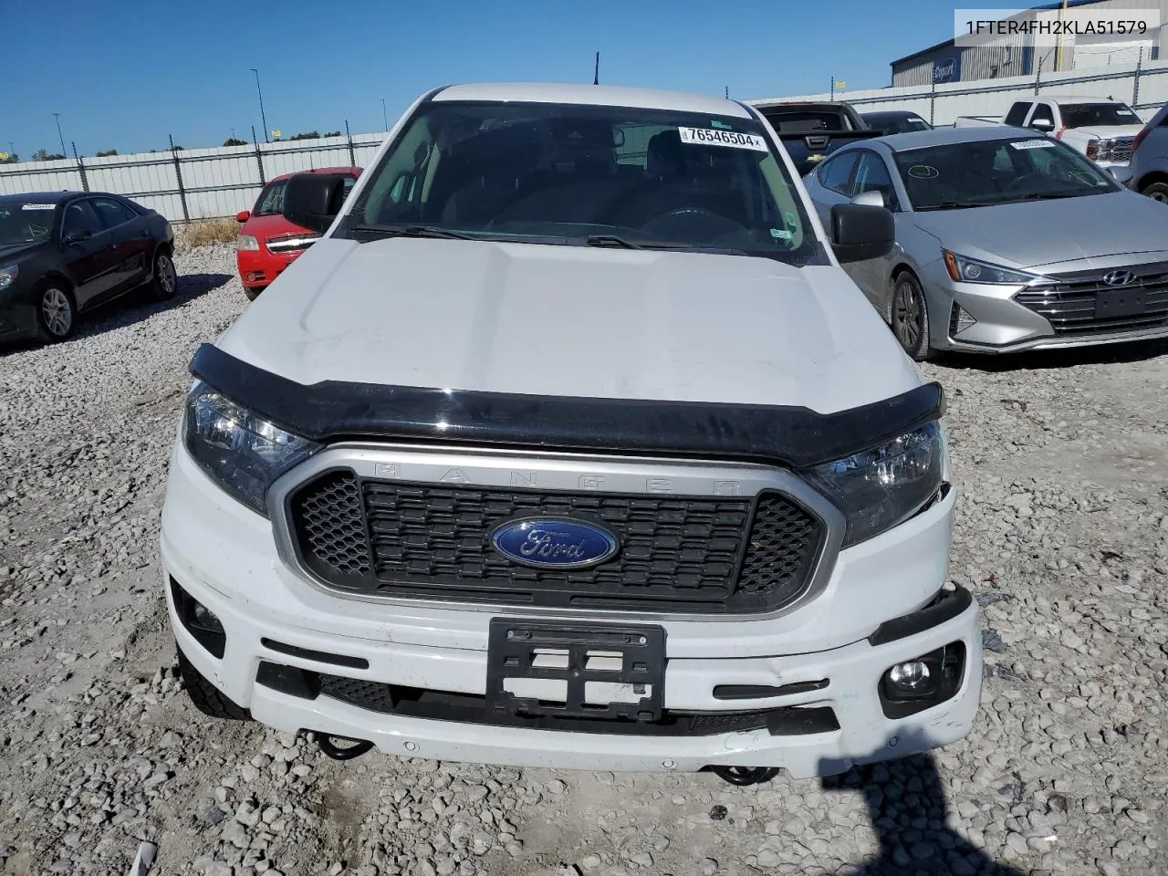 2019 Ford Ranger Xl VIN: 1FTER4FH2KLA51579 Lot: 76546504