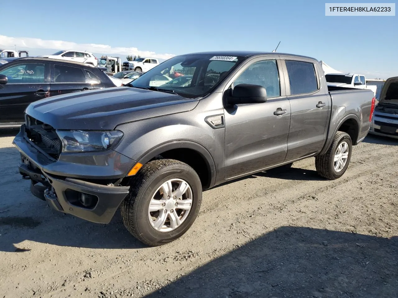 2019 Ford Ranger Xl VIN: 1FTER4EH8KLA62233 Lot: 76658364