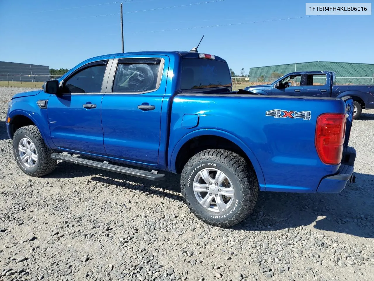 2019 Ford Ranger Xl VIN: 1FTER4FH4KLB06016 Lot: 76838364