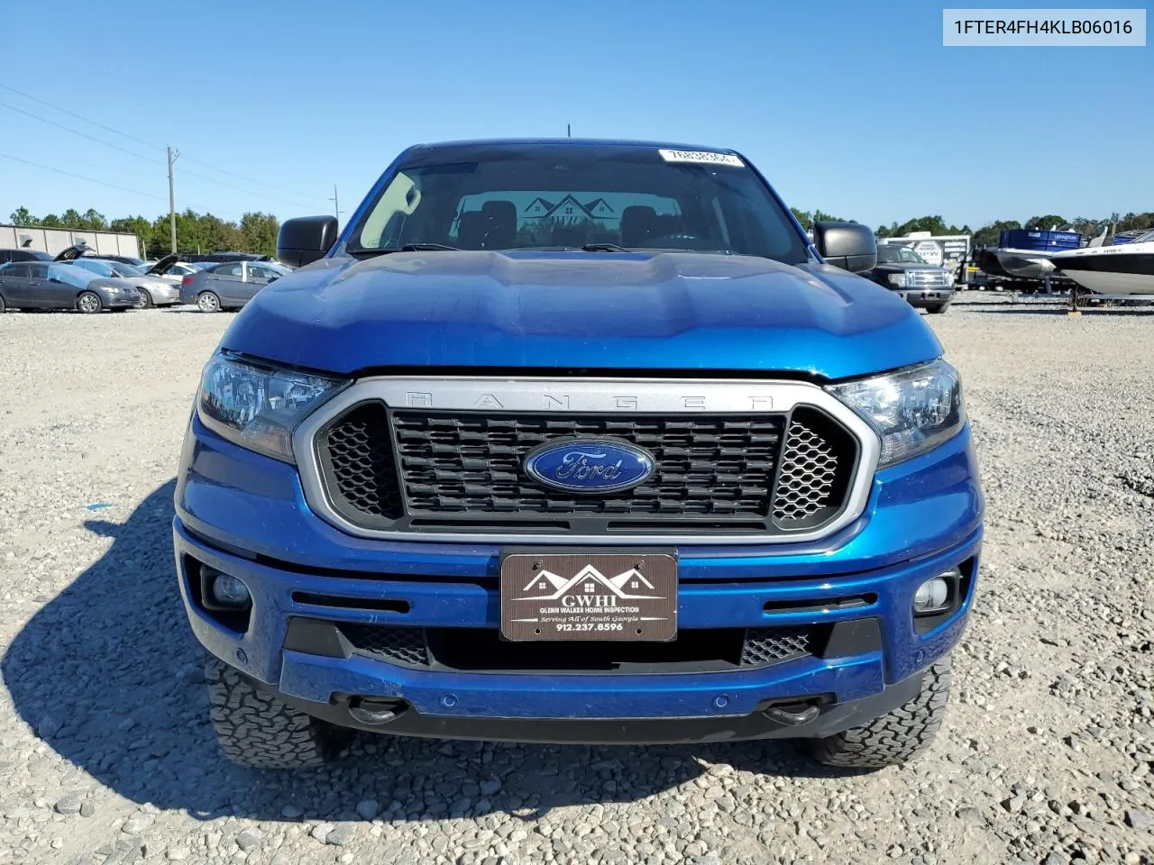 2019 Ford Ranger Xl VIN: 1FTER4FH4KLB06016 Lot: 76838364