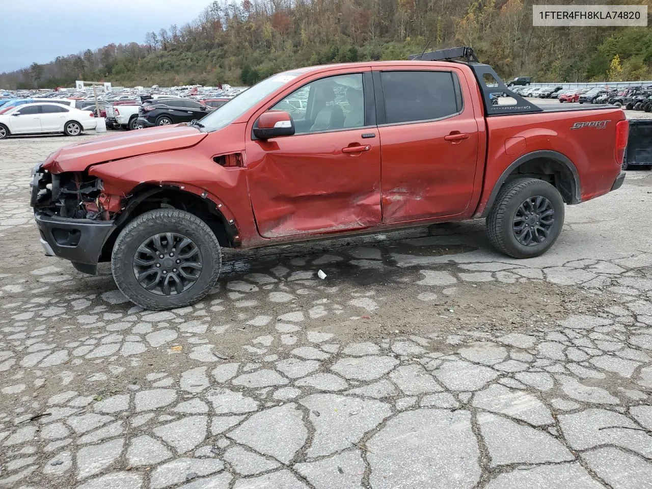 2019 Ford Ranger Xl VIN: 1FTER4FH8KLA74820 Lot: 76871474