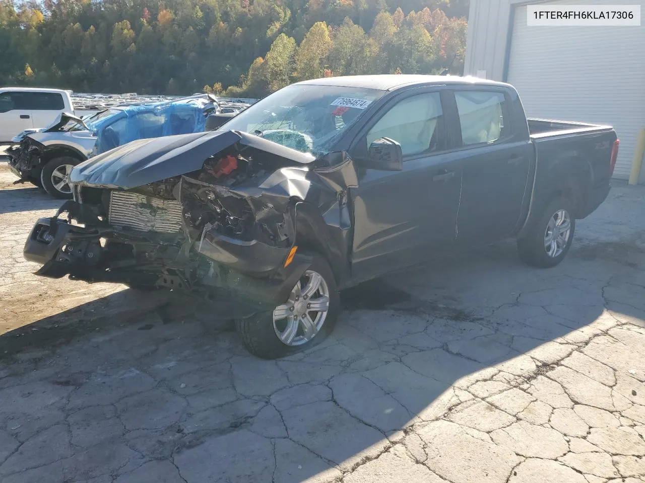 2019 Ford Ranger Xl VIN: 1FTER4FH6KLA17306 Lot: 76964674