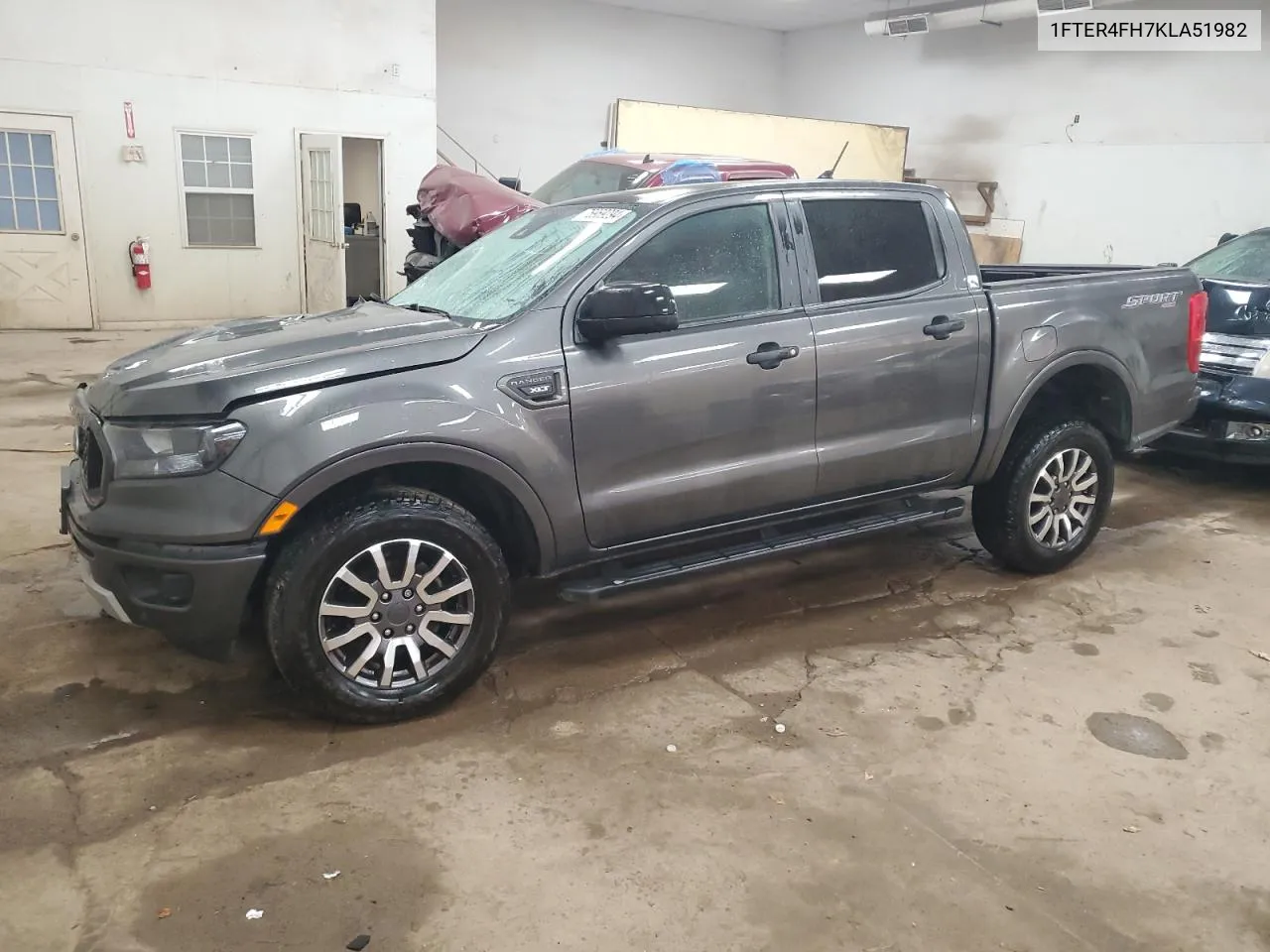 2019 Ford Ranger Xl VIN: 1FTER4FH7KLA51982 Lot: 76969294