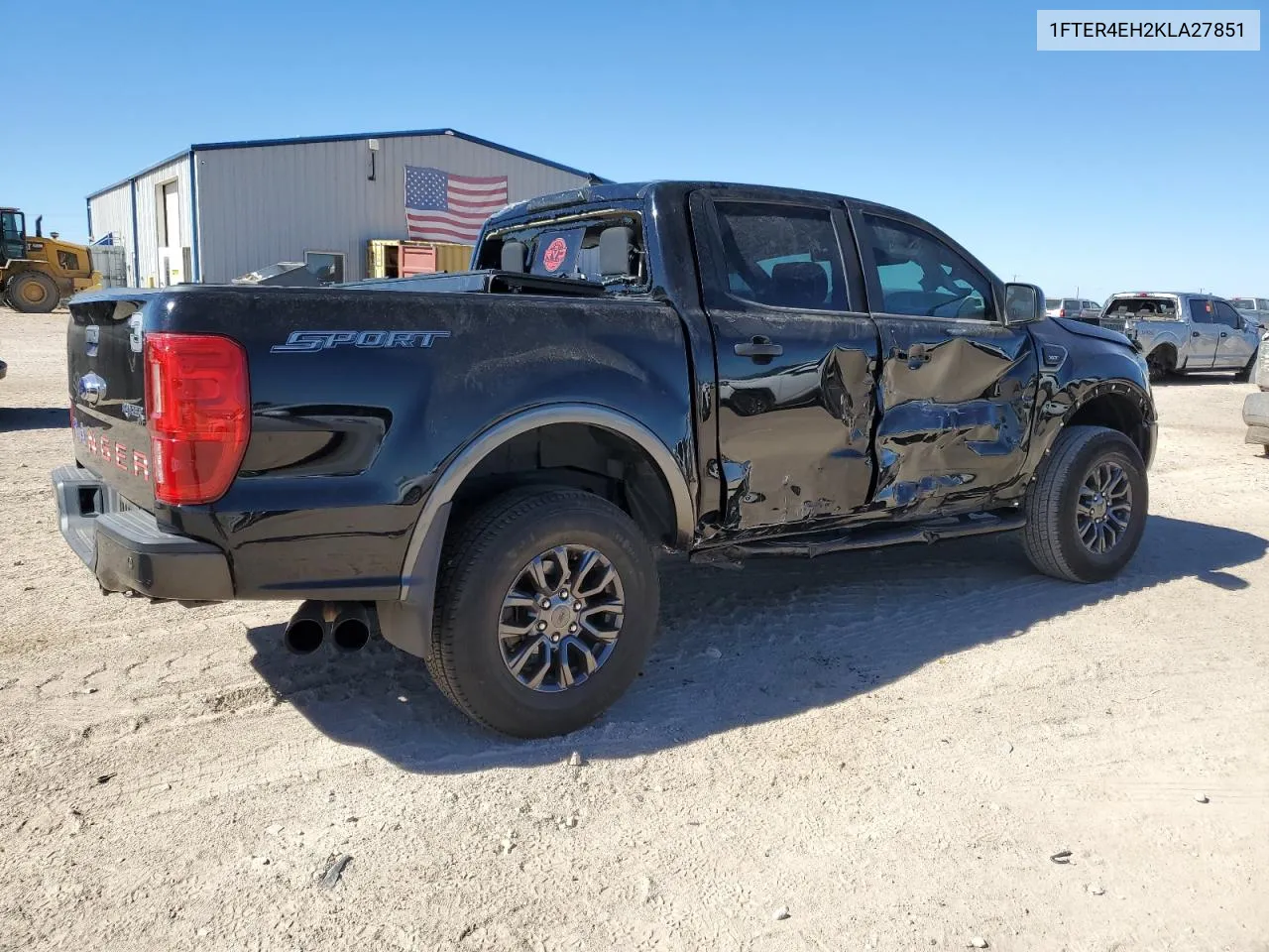 2019 Ford Ranger Xl VIN: 1FTER4EH2KLA27851 Lot: 77011554