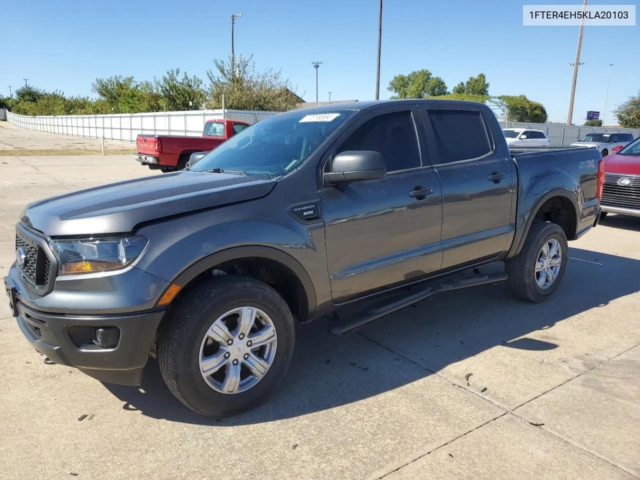 2019 Ford Ranger Xl VIN: 1FTER4EH5KLA20103 Lot: 77316304