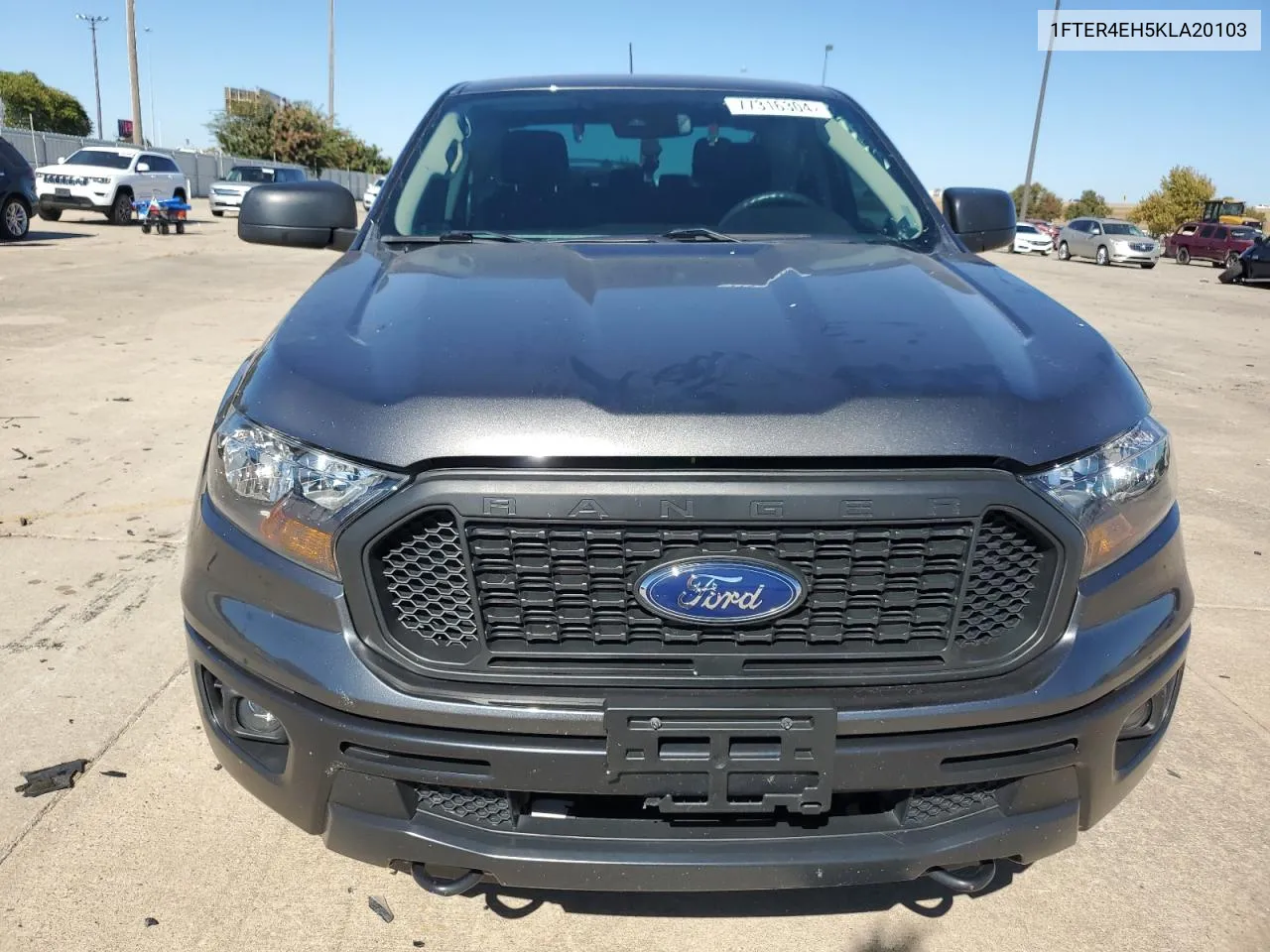 2019 Ford Ranger Xl VIN: 1FTER4EH5KLA20103 Lot: 77316304