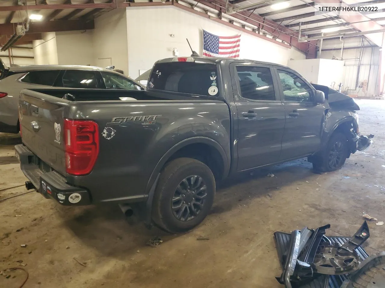 2019 Ford Ranger Xl VIN: 1FTER4FH6KLB20922 Lot: 77591074