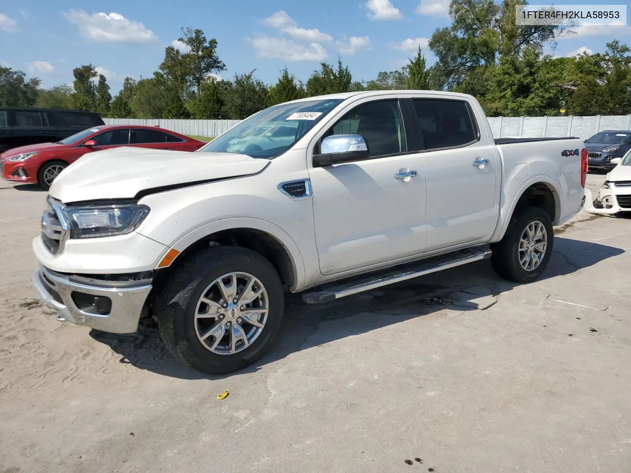 2019 Ford Ranger Xl VIN: 1FTER4FH2KLA58953 Lot: 77909494