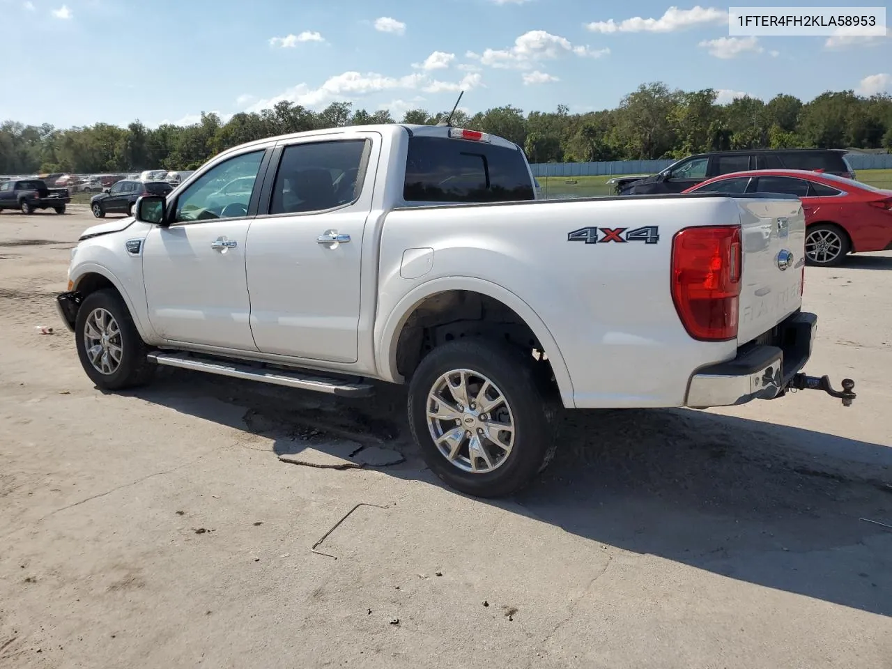 2019 Ford Ranger Xl VIN: 1FTER4FH2KLA58953 Lot: 77909494