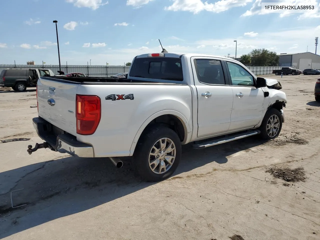 2019 Ford Ranger Xl VIN: 1FTER4FH2KLA58953 Lot: 77909494