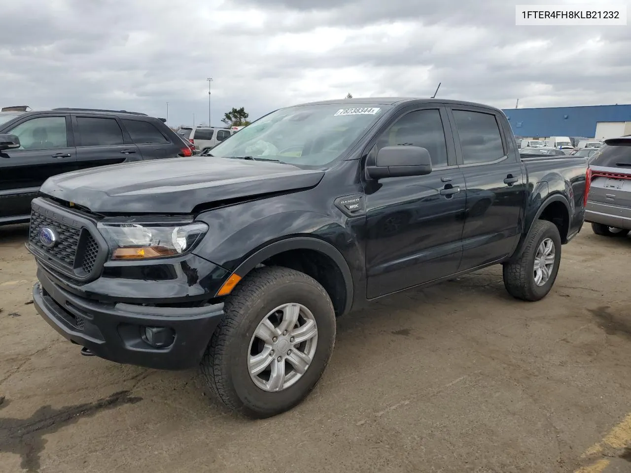 2019 Ford Ranger Xl VIN: 1FTER4FH8KLB21232 Lot: 78238344