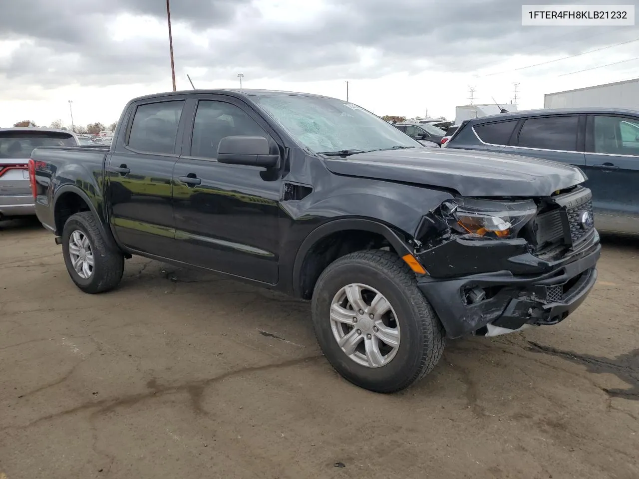 2019 Ford Ranger Xl VIN: 1FTER4FH8KLB21232 Lot: 78238344