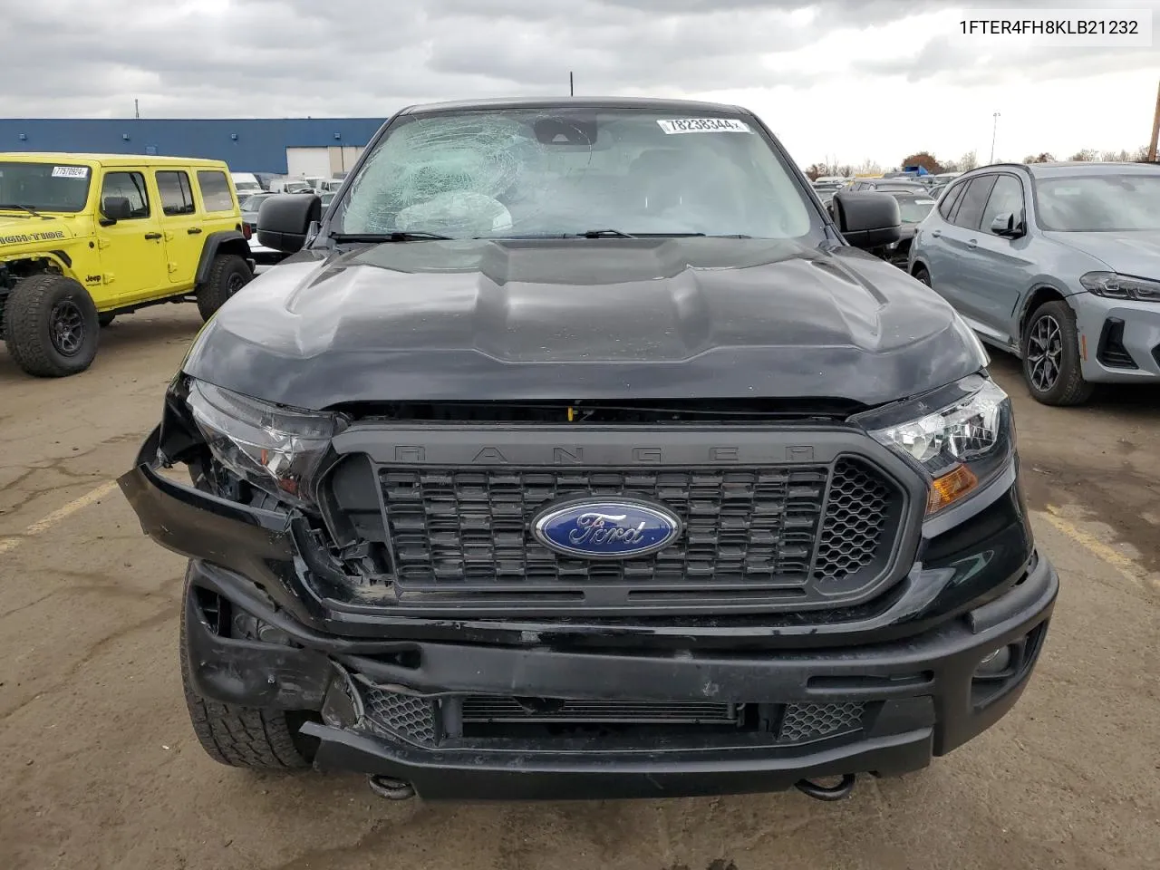 2019 Ford Ranger Xl VIN: 1FTER4FH8KLB21232 Lot: 78238344