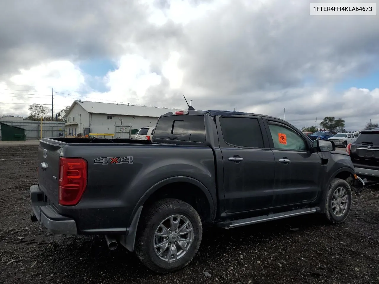 2019 Ford Ranger Xl VIN: 1FTER4FH4KLA64673 Lot: 78642214