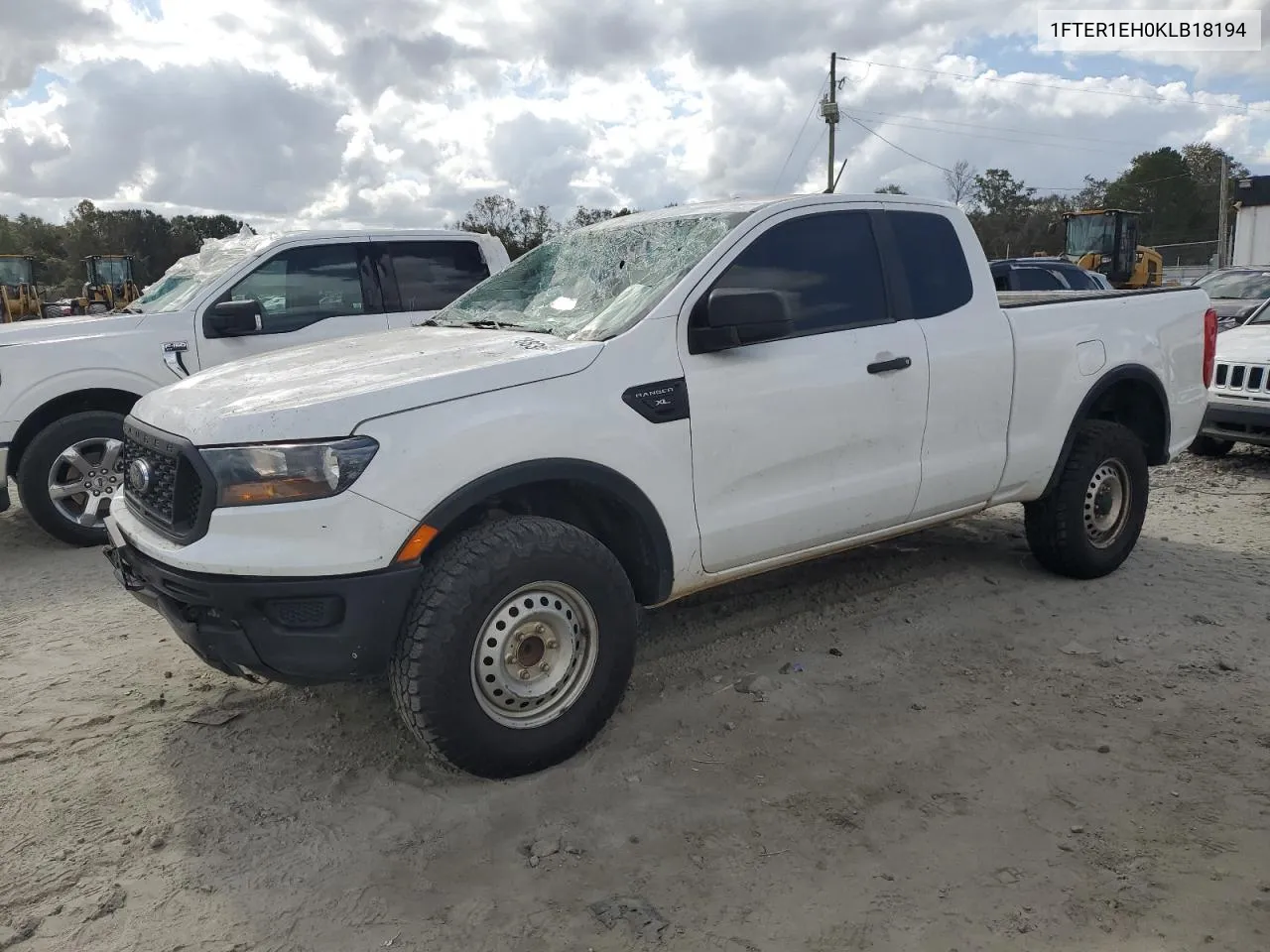 2019 Ford Ranger Xl VIN: 1FTER1EH0KLB18194 Lot: 78830844